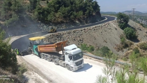 Karabük Kavşağı Bağlantı Yolu ve Muhtelif Kesimler: Toprak İşleri, Sanat Yapıları ve Üstyapı İşleri